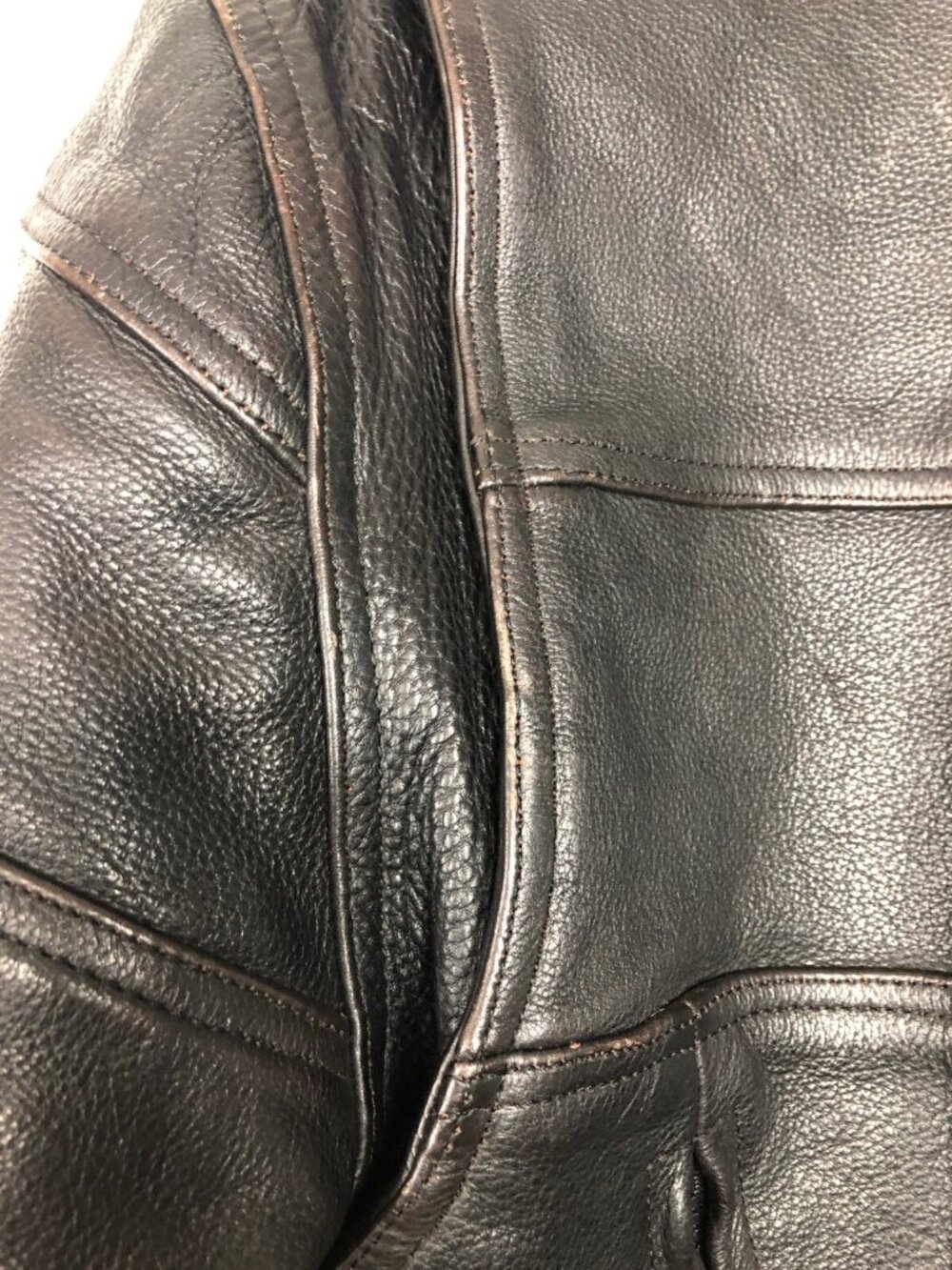 UNIK Ultra Heavy LEATHER Motorcycle Zip Buckle Lined Jacket Womens Size S Black - Picture 10 of 12